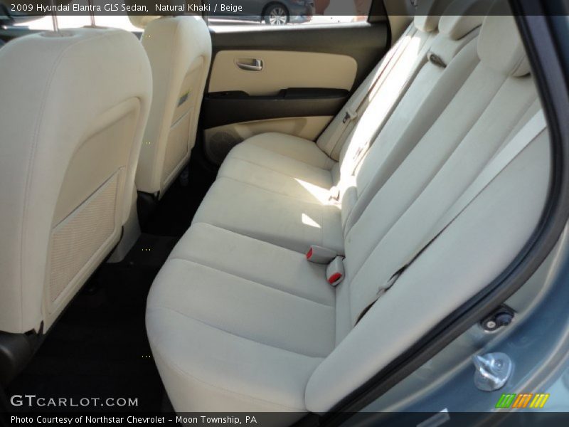 Natural Khaki / Beige 2009 Hyundai Elantra GLS Sedan