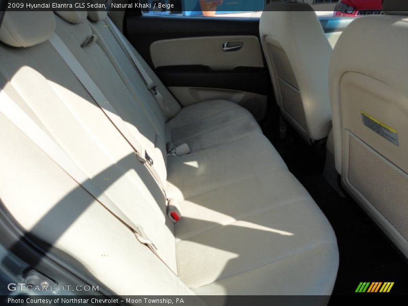 Natural Khaki / Beige 2009 Hyundai Elantra GLS Sedan