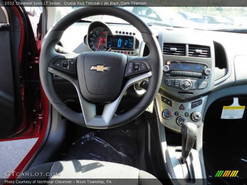 Dashboard of 2012 Sonic LT Sedan