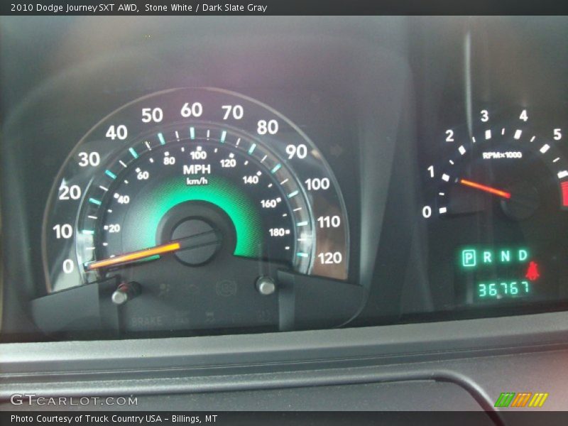 Stone White / Dark Slate Gray 2010 Dodge Journey SXT AWD