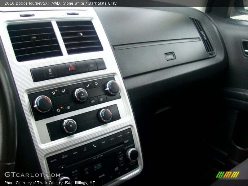 Stone White / Dark Slate Gray 2010 Dodge Journey SXT AWD