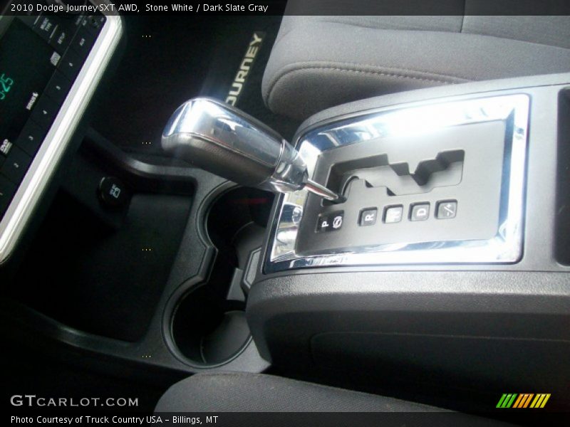 Stone White / Dark Slate Gray 2010 Dodge Journey SXT AWD