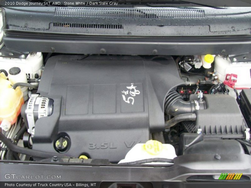 Stone White / Dark Slate Gray 2010 Dodge Journey SXT AWD