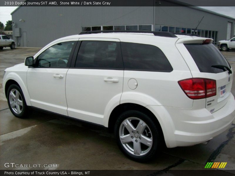 Stone White / Dark Slate Gray 2010 Dodge Journey SXT AWD