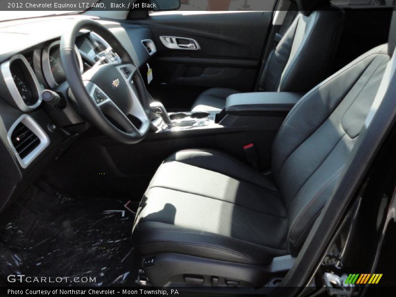 Black / Jet Black 2012 Chevrolet Equinox LTZ AWD