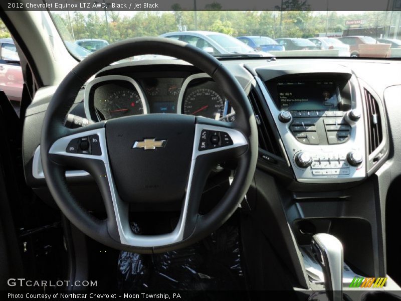 Black / Jet Black 2012 Chevrolet Equinox LTZ AWD