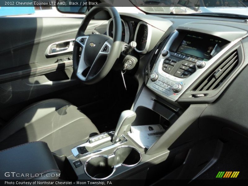 Black / Jet Black 2012 Chevrolet Equinox LTZ AWD