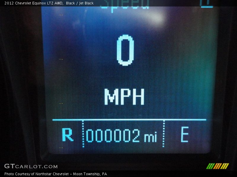 Black / Jet Black 2012 Chevrolet Equinox LTZ AWD