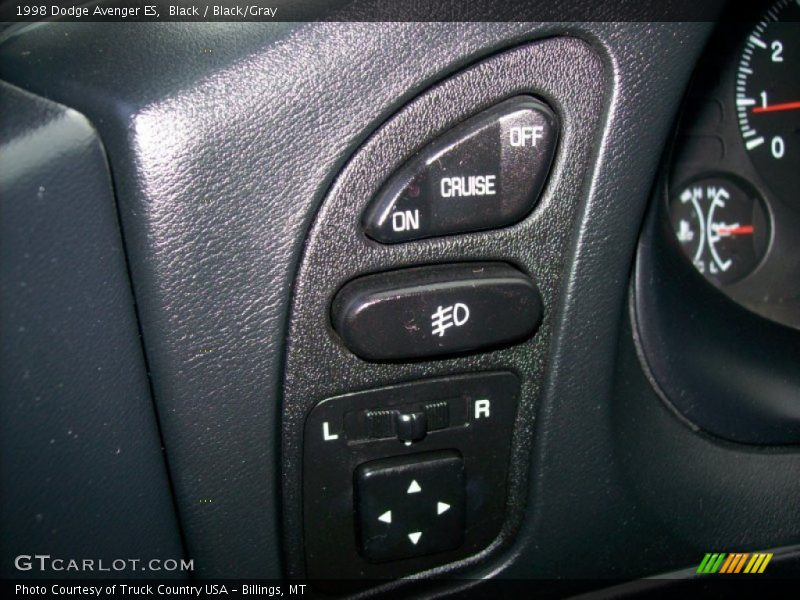 Black / Black/Gray 1998 Dodge Avenger ES