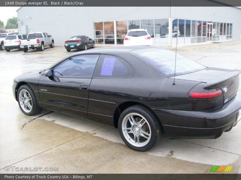 Black / Black/Gray 1998 Dodge Avenger ES