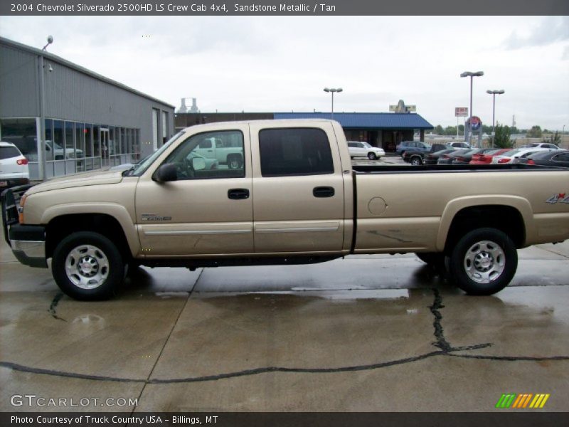 Sandstone Metallic / Tan 2004 Chevrolet Silverado 2500HD LS Crew Cab 4x4