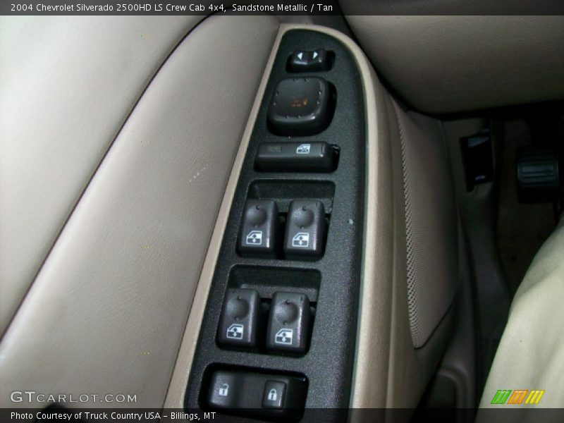 Sandstone Metallic / Tan 2004 Chevrolet Silverado 2500HD LS Crew Cab 4x4