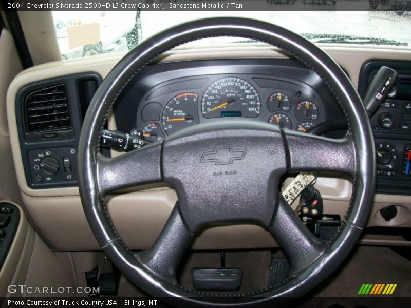  2004 Silverado 2500HD LS Crew Cab 4x4 Steering Wheel