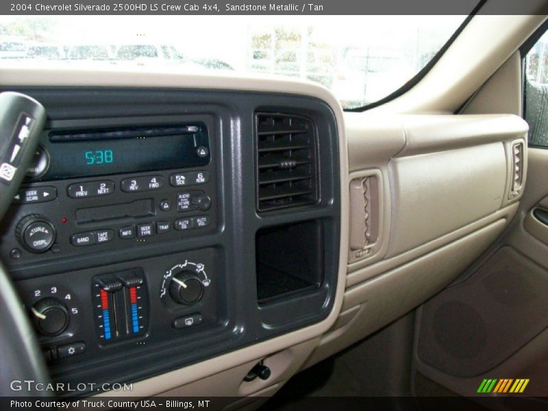 Sandstone Metallic / Tan 2004 Chevrolet Silverado 2500HD LS Crew Cab 4x4