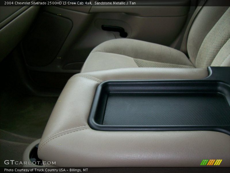 Sandstone Metallic / Tan 2004 Chevrolet Silverado 2500HD LS Crew Cab 4x4