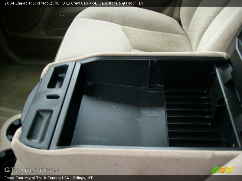 Sandstone Metallic / Tan 2004 Chevrolet Silverado 2500HD LS Crew Cab 4x4