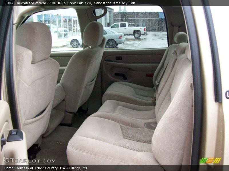 Sandstone Metallic / Tan 2004 Chevrolet Silverado 2500HD LS Crew Cab 4x4
