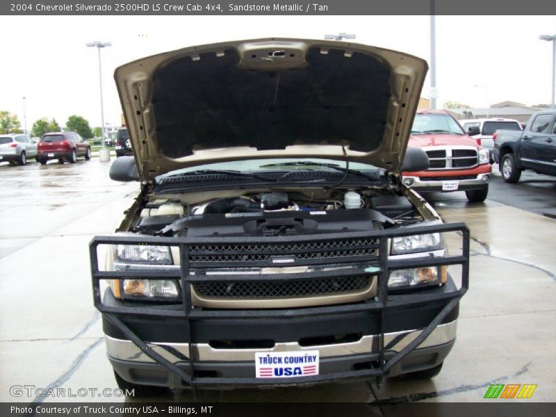 Sandstone Metallic / Tan 2004 Chevrolet Silverado 2500HD LS Crew Cab 4x4