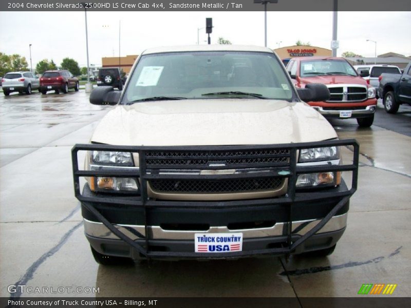 Sandstone Metallic / Tan 2004 Chevrolet Silverado 2500HD LS Crew Cab 4x4