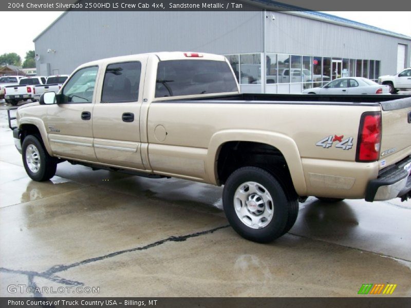 Sandstone Metallic / Tan 2004 Chevrolet Silverado 2500HD LS Crew Cab 4x4