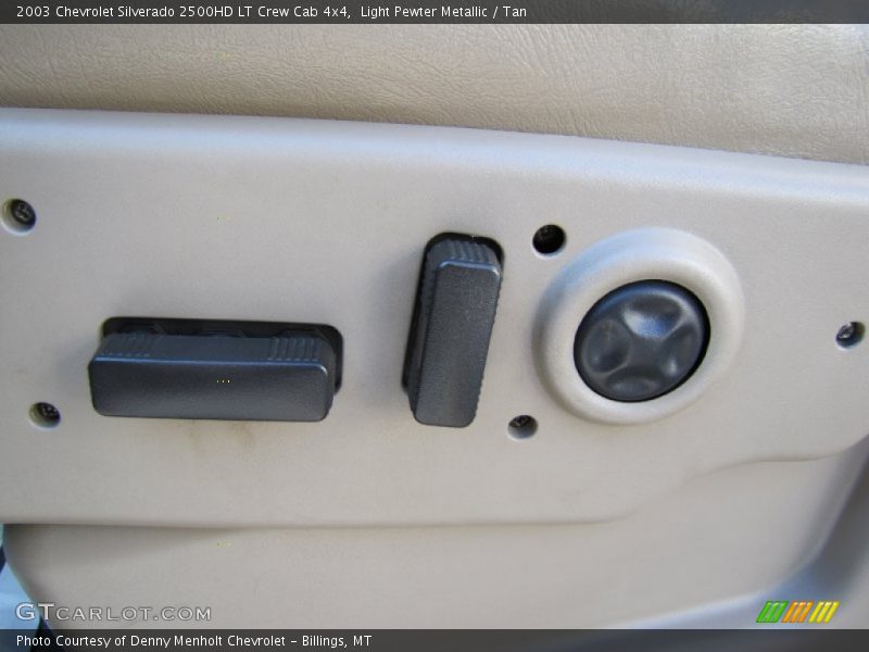 Light Pewter Metallic / Tan 2003 Chevrolet Silverado 2500HD LT Crew Cab 4x4