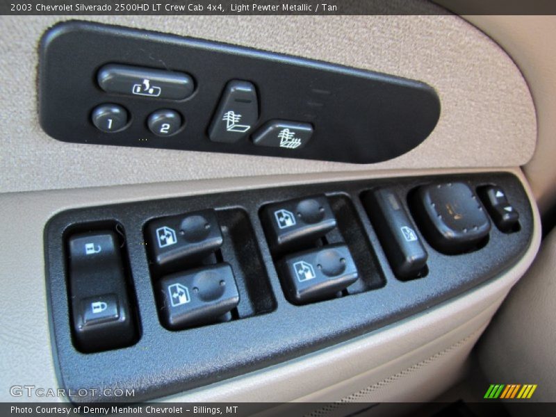Controls of 2003 Silverado 2500HD LT Crew Cab 4x4