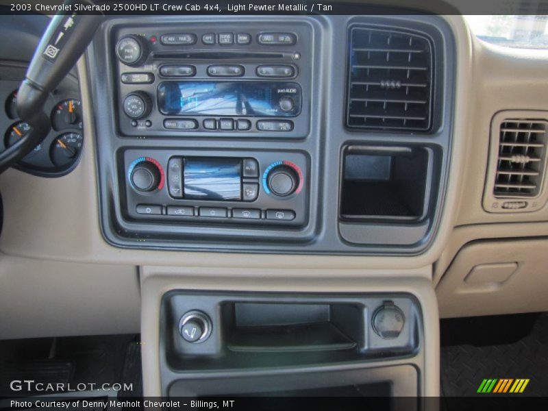 Light Pewter Metallic / Tan 2003 Chevrolet Silverado 2500HD LT Crew Cab 4x4