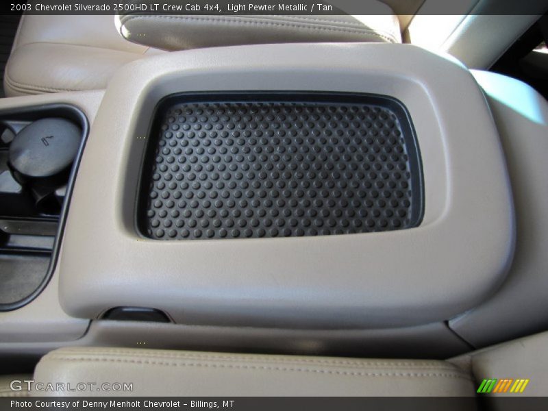 Light Pewter Metallic / Tan 2003 Chevrolet Silverado 2500HD LT Crew Cab 4x4