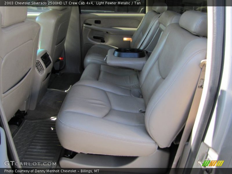 Light Pewter Metallic / Tan 2003 Chevrolet Silverado 2500HD LT Crew Cab 4x4