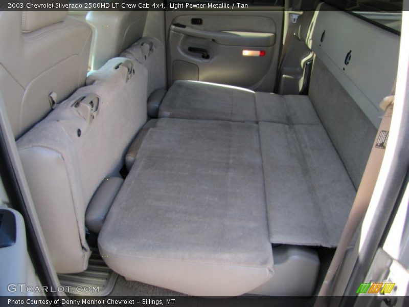 Light Pewter Metallic / Tan 2003 Chevrolet Silverado 2500HD LT Crew Cab 4x4