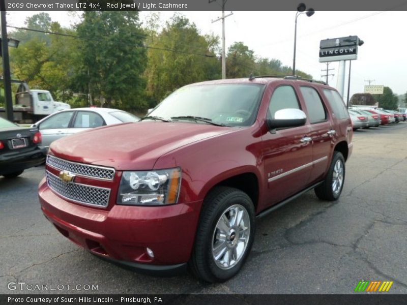 Red Jewel / Light Cashmere 2009 Chevrolet Tahoe LTZ 4x4