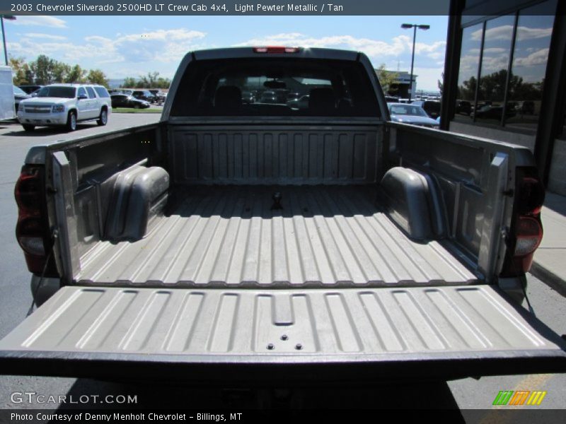 Light Pewter Metallic / Tan 2003 Chevrolet Silverado 2500HD LT Crew Cab 4x4