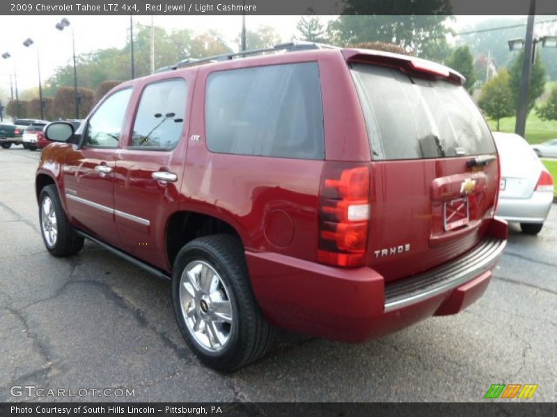 Red Jewel / Light Cashmere 2009 Chevrolet Tahoe LTZ 4x4