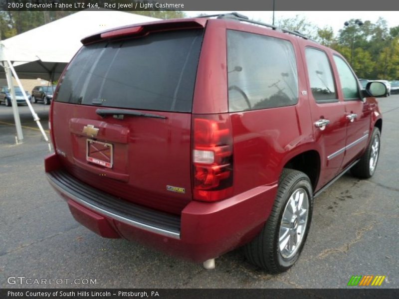 Red Jewel / Light Cashmere 2009 Chevrolet Tahoe LTZ 4x4