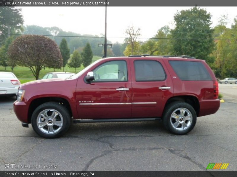 Red Jewel / Light Cashmere 2009 Chevrolet Tahoe LTZ 4x4