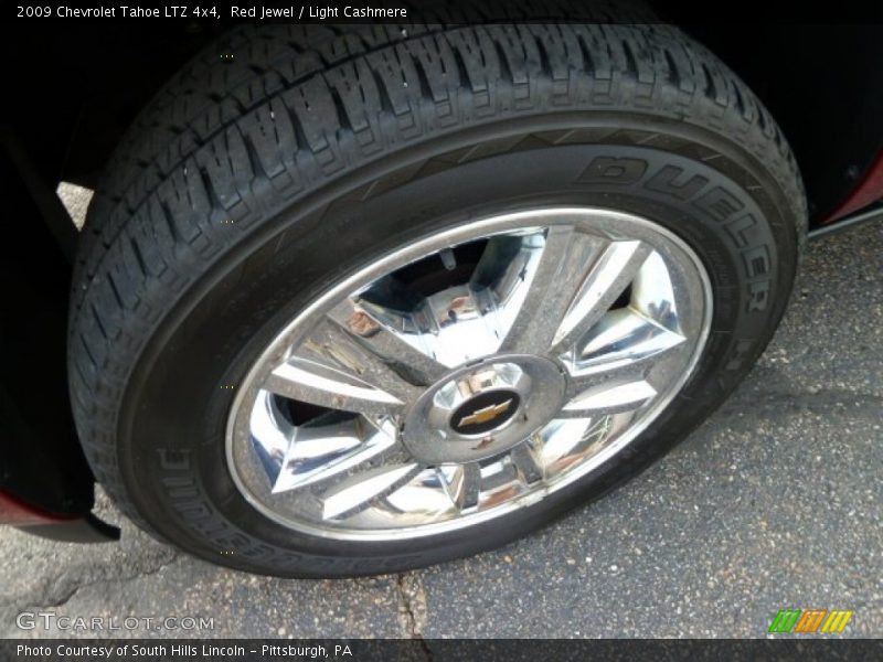 Red Jewel / Light Cashmere 2009 Chevrolet Tahoe LTZ 4x4