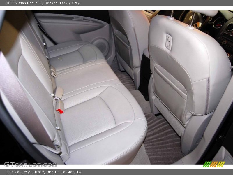Wicked Black / Gray 2010 Nissan Rogue SL