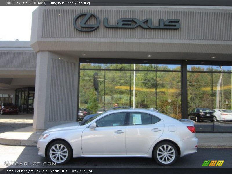 Tungsten Pearl / Sterling 2007 Lexus IS 250 AWD