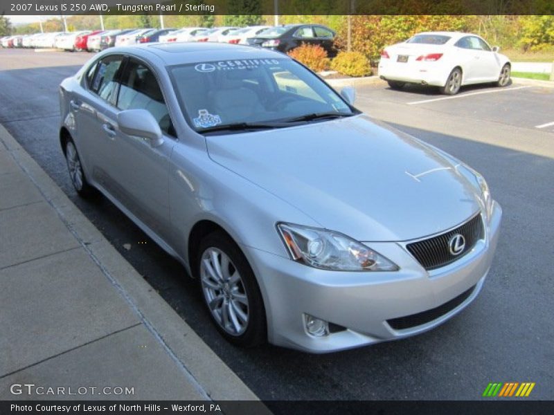 Tungsten Pearl / Sterling 2007 Lexus IS 250 AWD