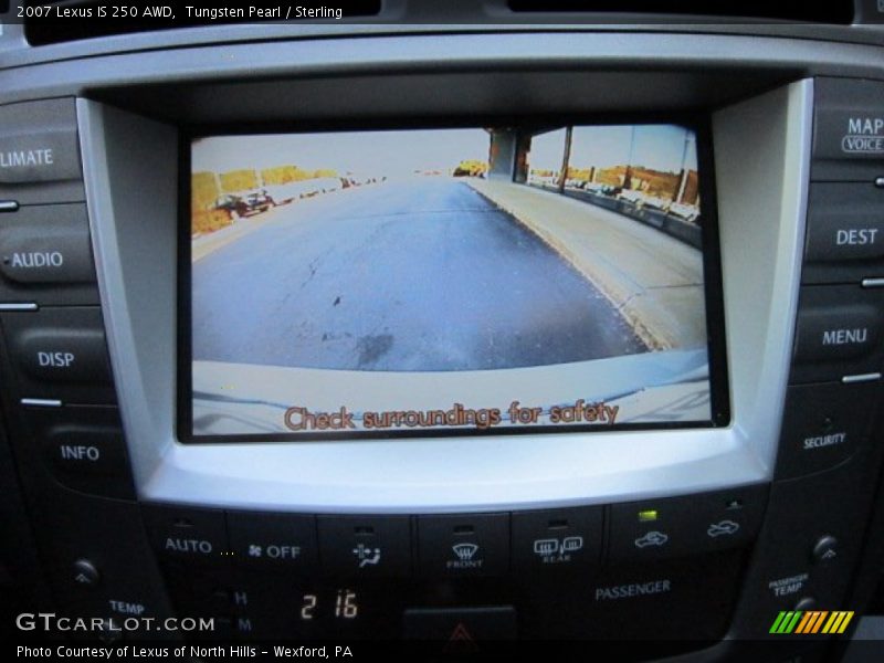 Tungsten Pearl / Sterling 2007 Lexus IS 250 AWD