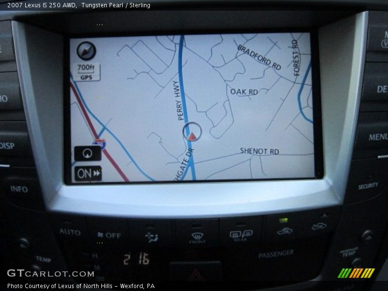 Tungsten Pearl / Sterling 2007 Lexus IS 250 AWD