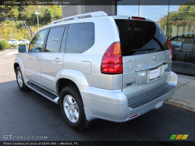 Titanium Metallic / Ivory 2007 Lexus GX 470
