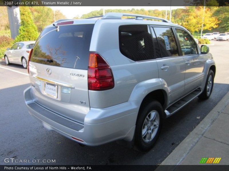 Titanium Metallic / Ivory 2007 Lexus GX 470