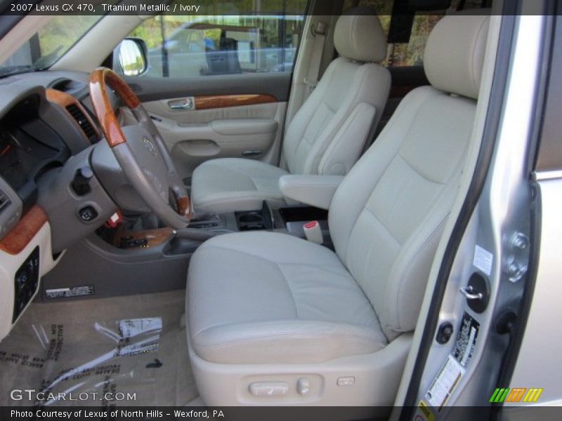 Titanium Metallic / Ivory 2007 Lexus GX 470