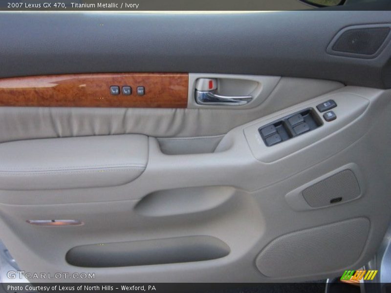 Titanium Metallic / Ivory 2007 Lexus GX 470