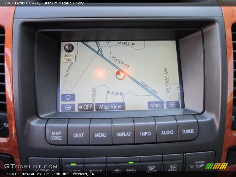 Titanium Metallic / Ivory 2007 Lexus GX 470