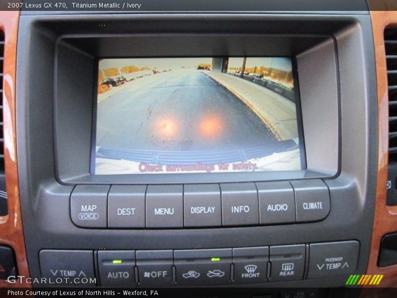 Titanium Metallic / Ivory 2007 Lexus GX 470
