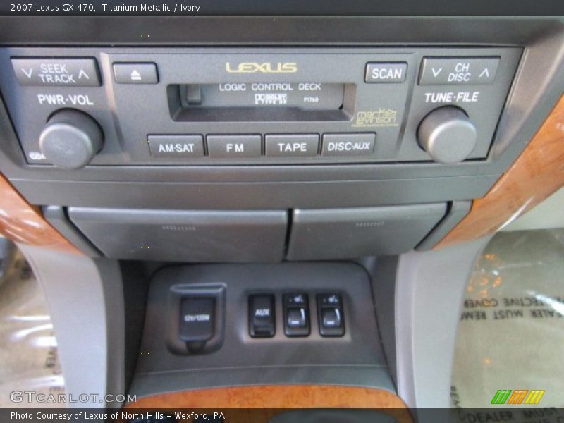 Titanium Metallic / Ivory 2007 Lexus GX 470