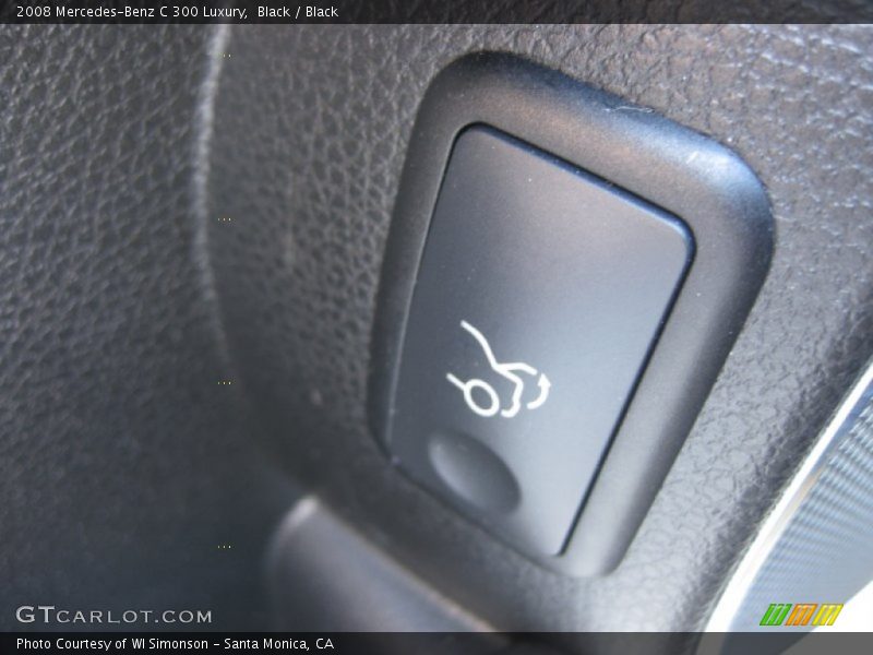 Black / Black 2008 Mercedes-Benz C 300 Luxury