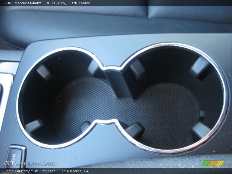 Black / Black 2008 Mercedes-Benz C 300 Luxury
